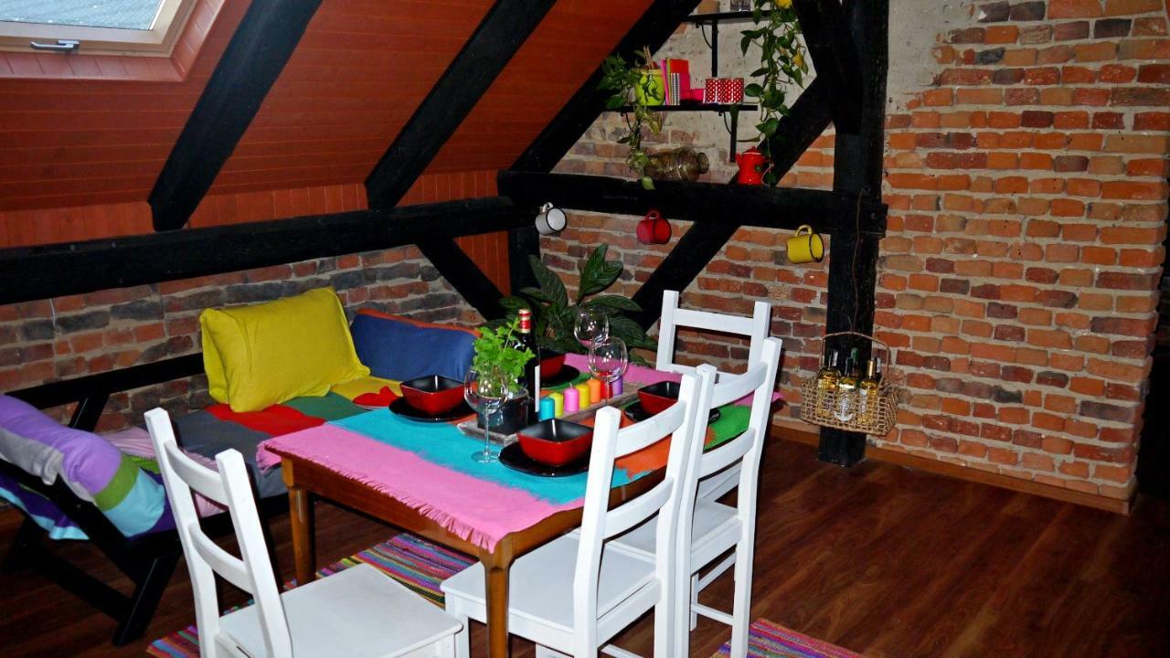 Ferienwohnung Old Attic House Polakowice Exterior foto