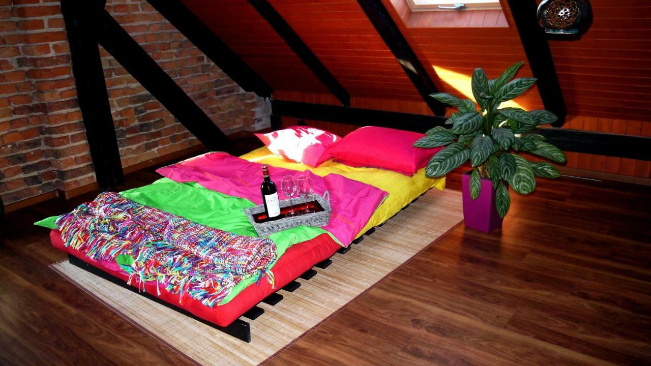 Ferienwohnung Old Attic House Polakowice Exterior foto