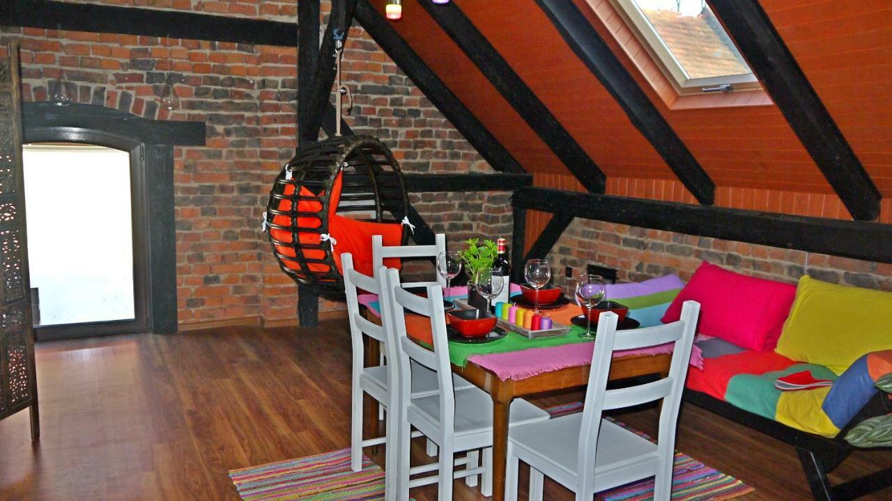 Ferienwohnung Old Attic House Polakowice Exterior foto