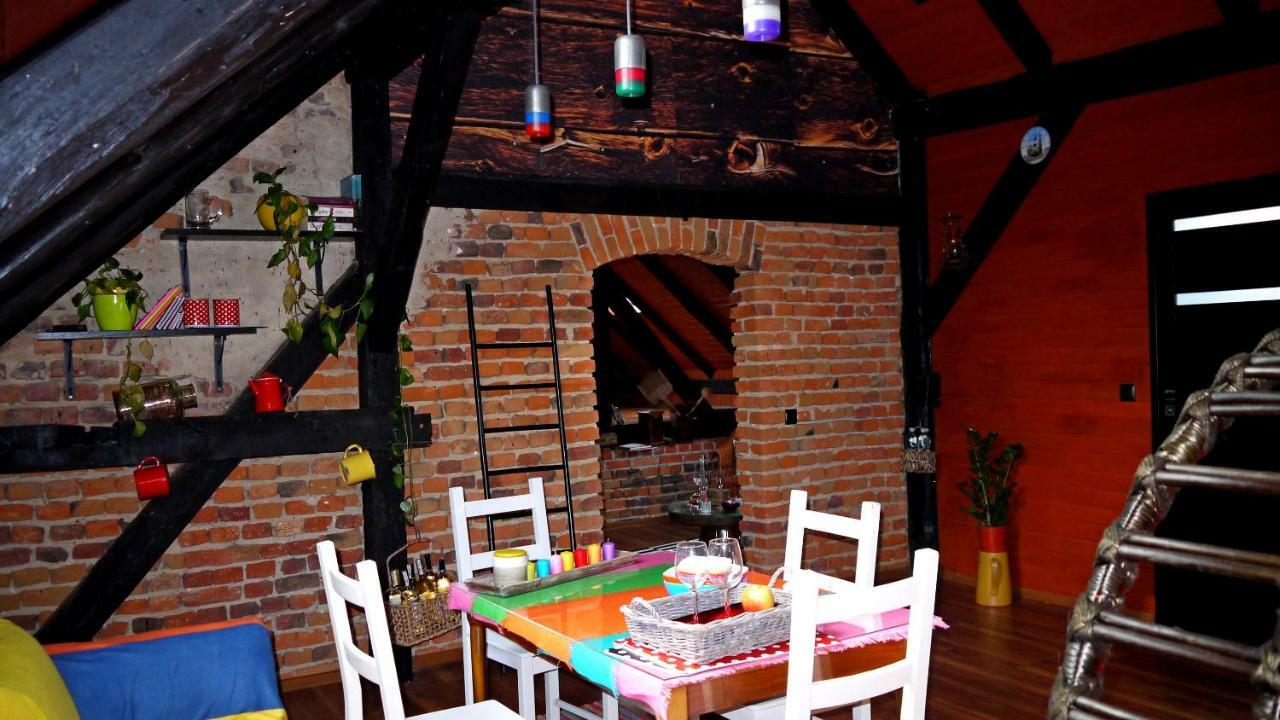 Ferienwohnung Old Attic House Polakowice Exterior foto